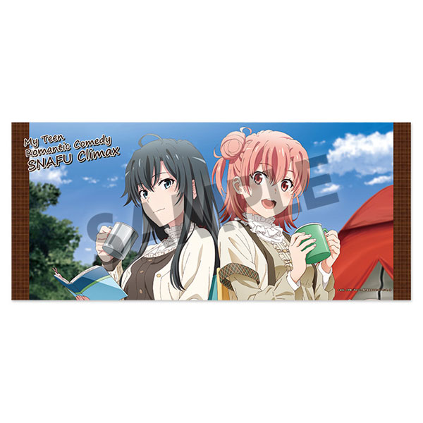 やはり俺の青春ラブコメはまちがっている。 スポーツタオル雪乃&結衣 キャンプ 完 - 公式商品画像 | AniSmile