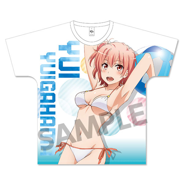 やはり俺の青春ラブコメはまちがっている。 フルグラフィックT 由比ヶ浜結衣 水着A 続M 画像 2 | AniSmile