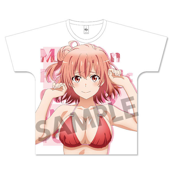 やはり俺の青春ラブコメはまちがっている。 フルグラTシャツ 由比ヶ浜結衣 水着B 続 L 画像 2 | AniSmile