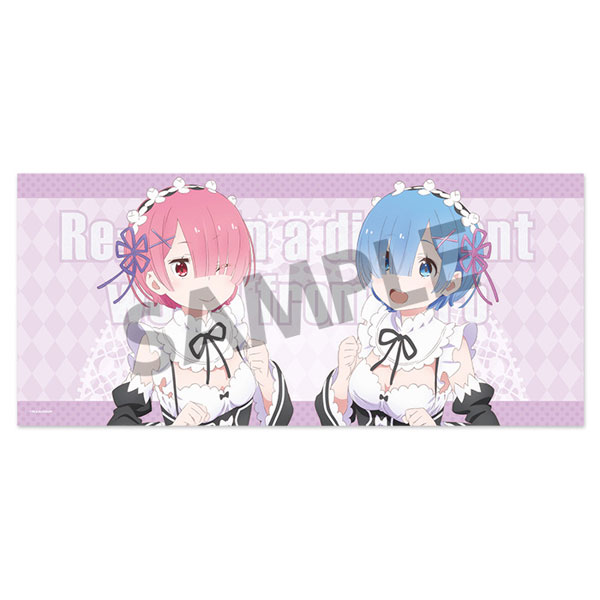 Re:ゼロから始める異世界生活 マイクロファイバースポーツタオル レム&ラム メイド - 公式商品画像 | AniSmile