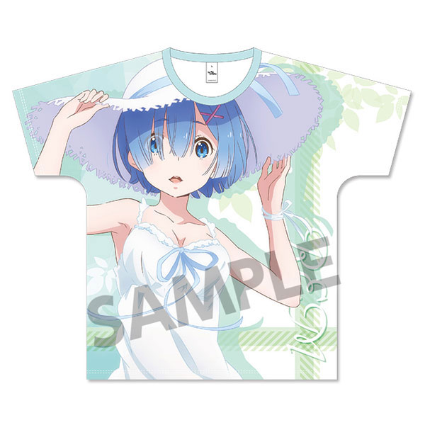 Re:ゼロから始める異世界生活 フルグラフィックTシャツ レム ワンピース Lサイズ 画像 2 | AniSmile