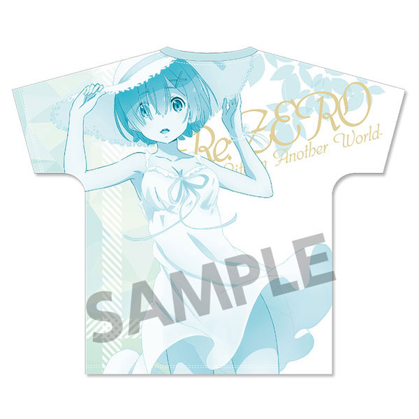 Re:ゼロから始める異世界生活 フルグラフィックTシャツ レム ワンピース Lサイズ 画像 3 | AniSmile