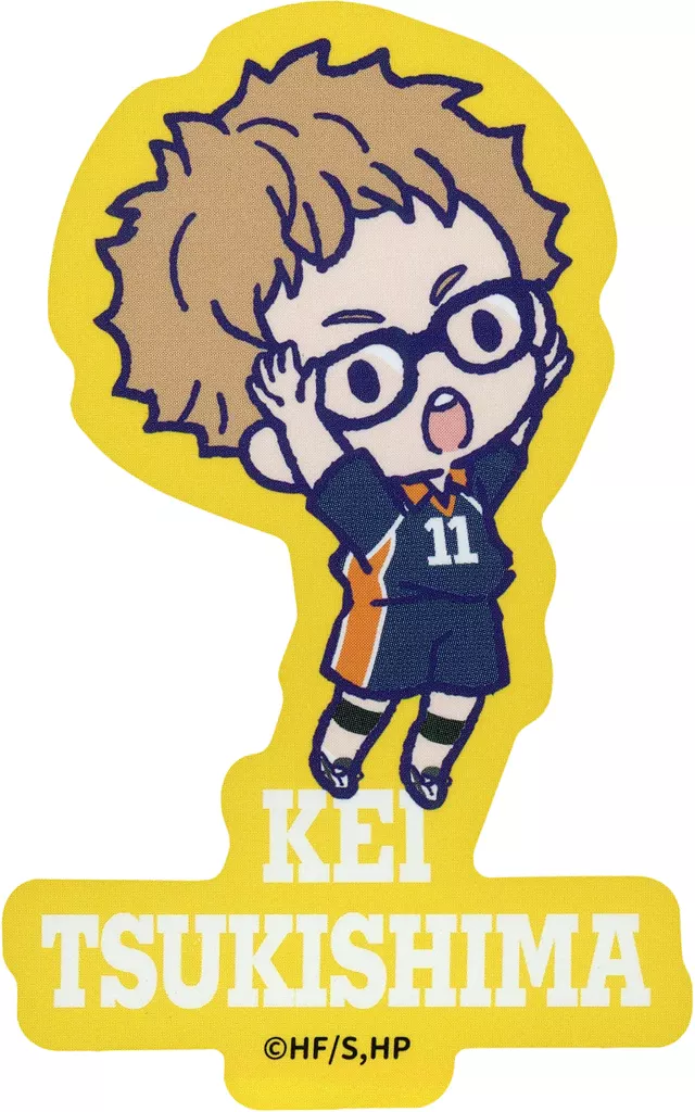 ハイキュー!! POP UP SHOP ステッカーA月島蛍 - 公式商品画像 | AniSmile