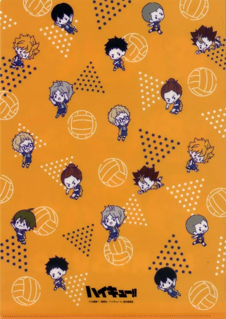 ハイキュー!! POP UP SHOP クリアファイル烏野 画像 2 | AniSmile