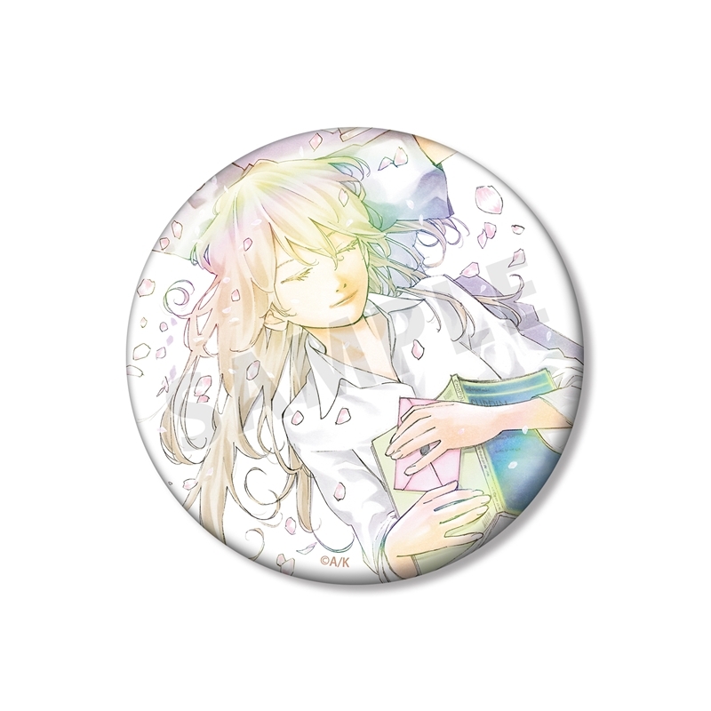 四月は君の嘘 カラーイラスト 75mmオーロラ缶バッジ ver.C - 官方商品图片 | AniSmile