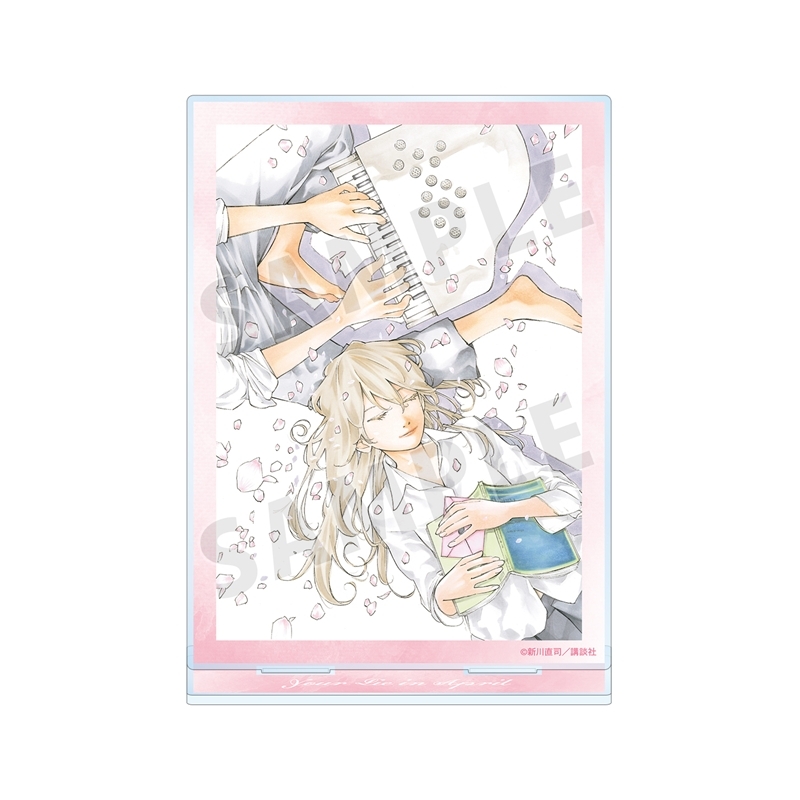 四月は君の嘘 カラーイラスト BIGアクリルスタンド ver.E - 官方商品图片 | AniSmile