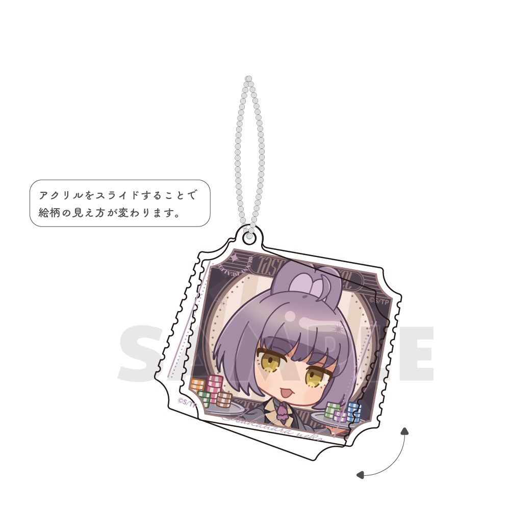 誰ソ彼ホテル 額縁風アクリルキーホルダー(塚原音子/バニーディーラー) - 公式商品画像 | AniSmile