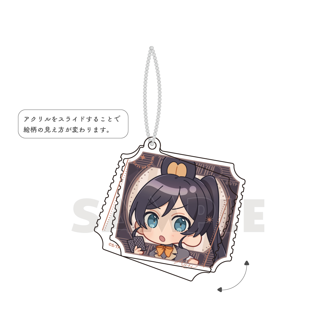 誰ソ彼ホテル 額縁風アクリルキーホルダー(ルリ/バニーディーラー) - 公式商品画像 | AniSmile