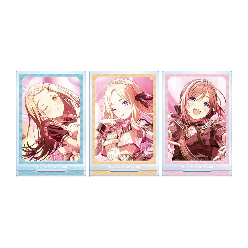 学園アイドルマスター ハッピーミルフィーユ アクリルスタンド3個セット - 公式商品画像 | AniSmile