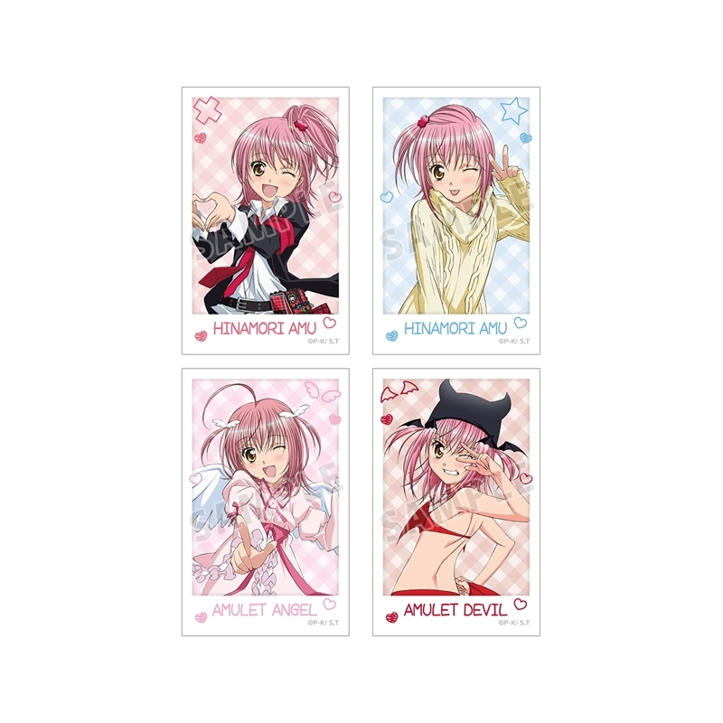 TVアニメ『しゅごキャラ!』 インスタントカメラ風イラストカード4枚セット - 公式商品画像 | AniSmile