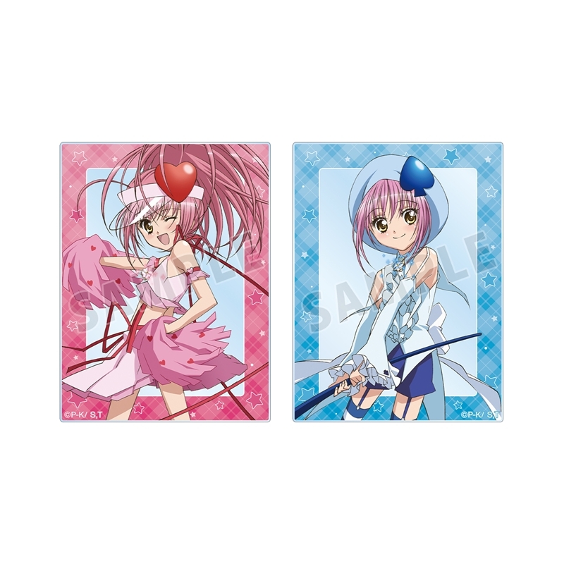 TVアニメ『しゅごキャラ!』 アミュレットハート&アミュレットスペード アクリルカード2枚セット - 公式商品画像 | AniSmile
