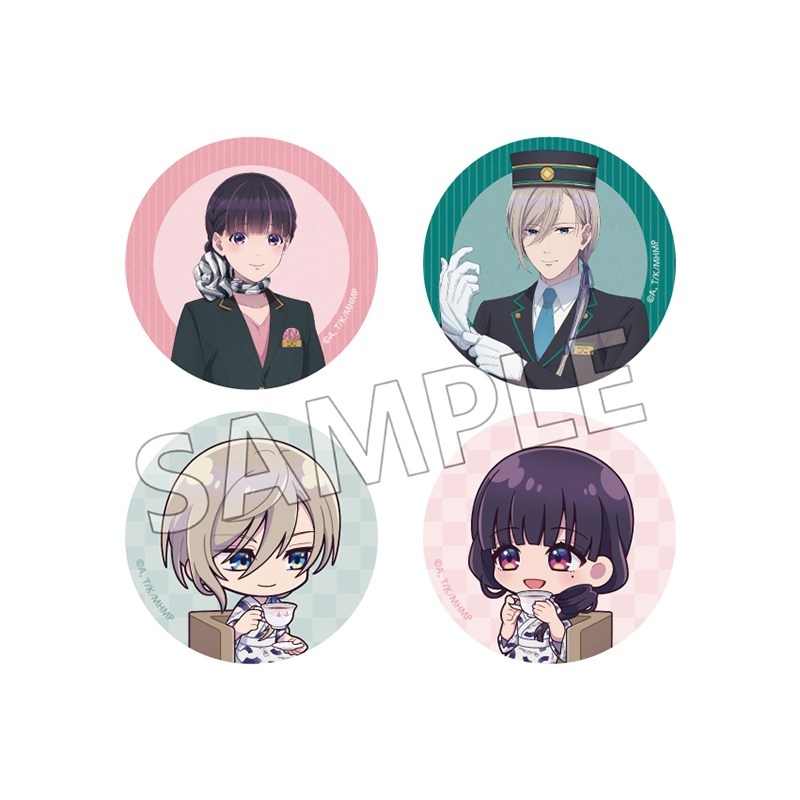 わたしの幸せな結婚 ホテルコラボ 缶バッジセット - 公式商品画像 | AniSmile