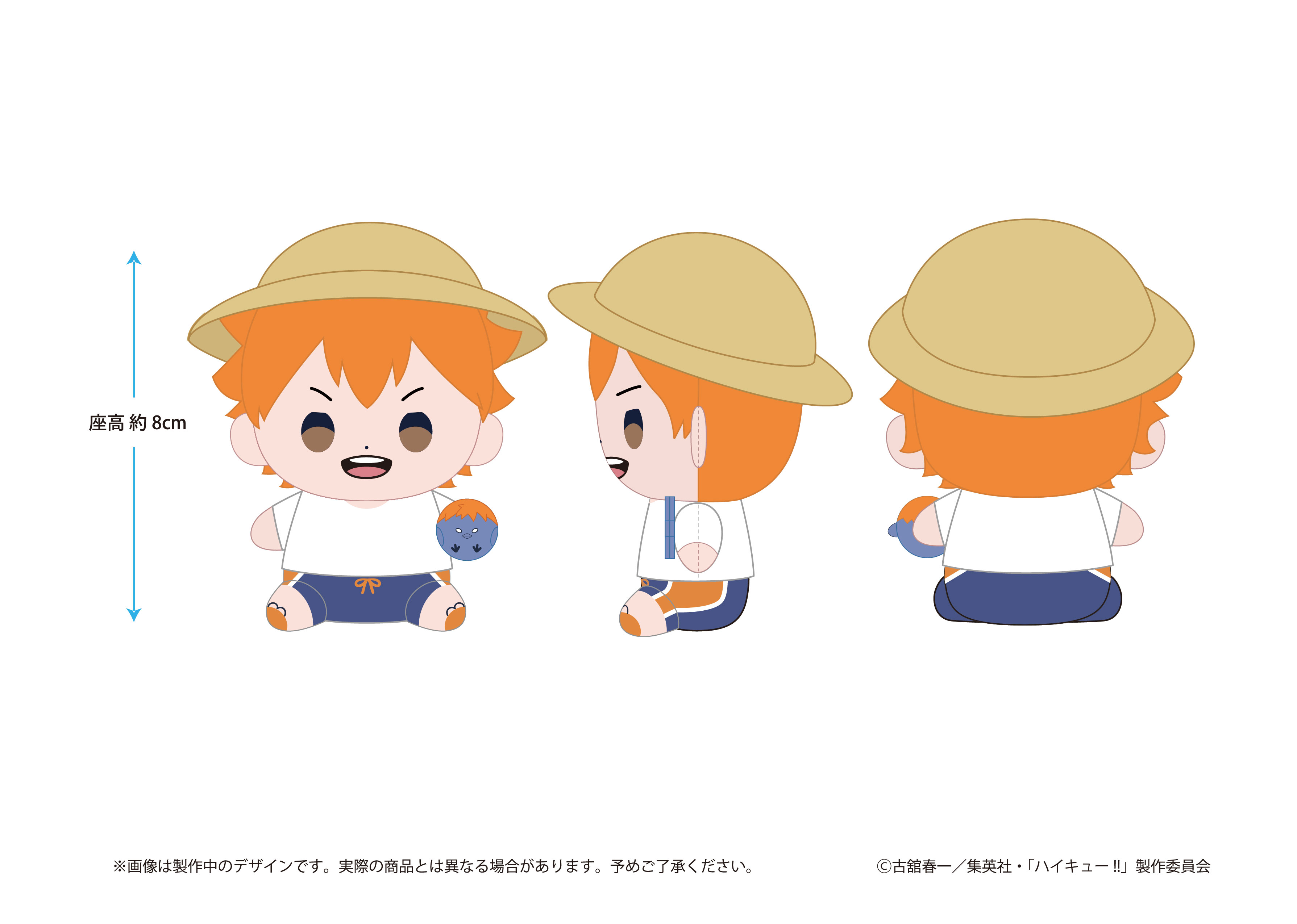 ハイキュー!! もっちび ぬいぐるみ 日向翔陽 ビーチボールver. - AniSmile