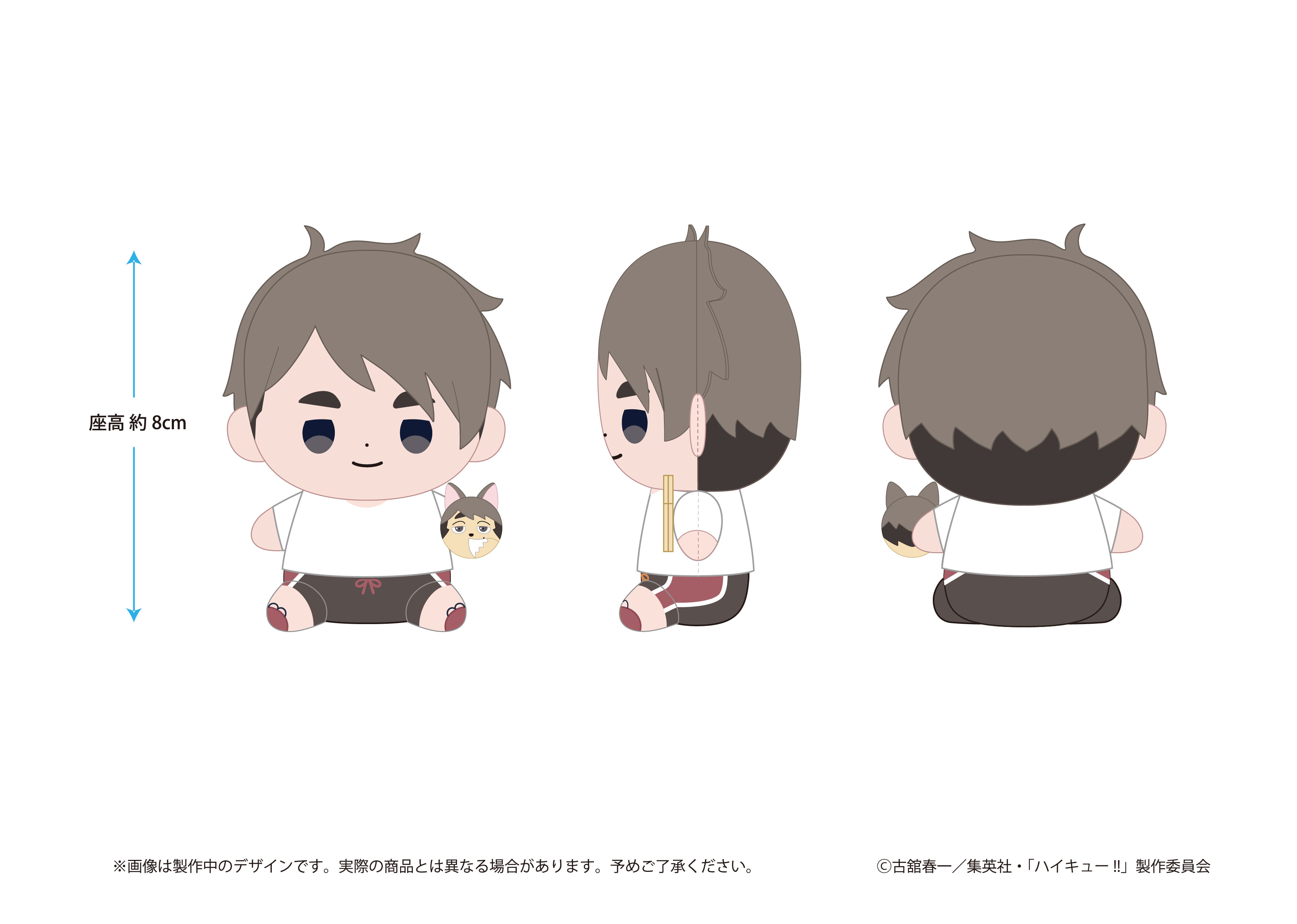 ハイキュー!! もっちび ぬいぐるみ 宮 治 ビーチボールver. - 公式商品画像 | AniSmile