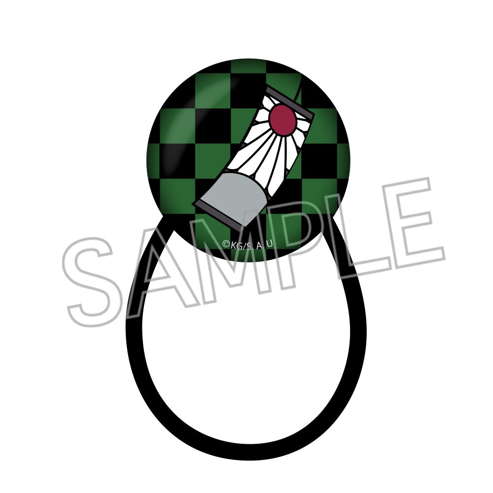 鬼滅の刃 ガラスヘアゴム 竈門炭治郎 画像 2 | AniSmile