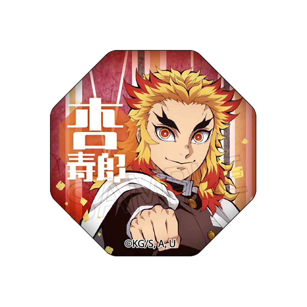 鬼滅の刃 ガラスマグネットvol.6 煉獄杏寿郎 画像 2 | AniSmile