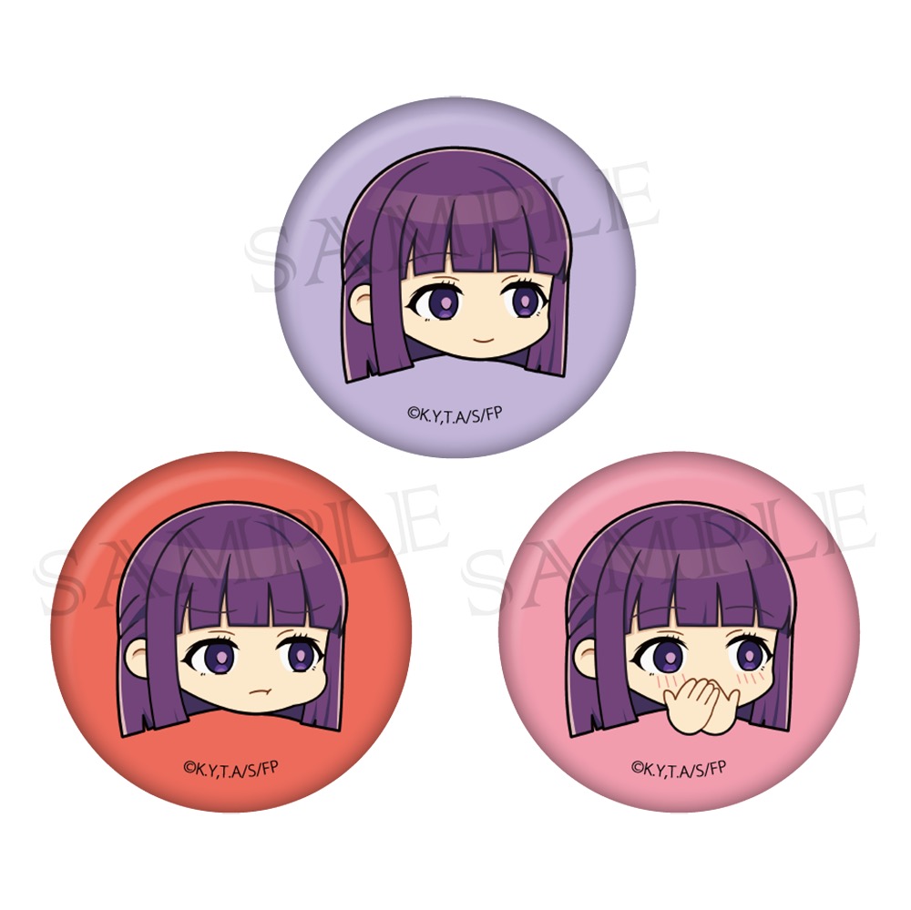 葬送の フリーレン デフォ ミニミニ缶バッジ フェルン - 公式商品画像 | AniSmile