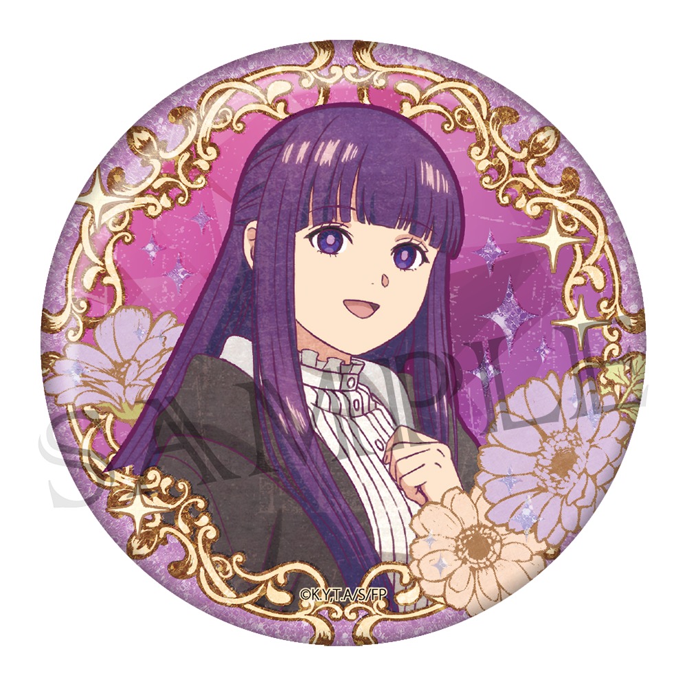 葬送の フリーレン ヴィンテージシリーズVol.4 キラキラ缶バッジ フェルン【再販】 画像 2 | AniSmile