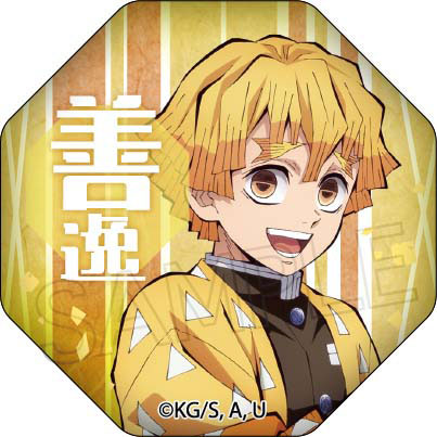 鬼滅の刃 ガラスマグネットvol.6 我妻善逸 - 公式商品画像 | AniSmile