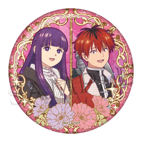 葬送の フリーレン ヴィンテージシリーズVol.4 キラキラ缶バッジ フェルン&シュタルク【再販】 - 公式商品画像 | AniSmile