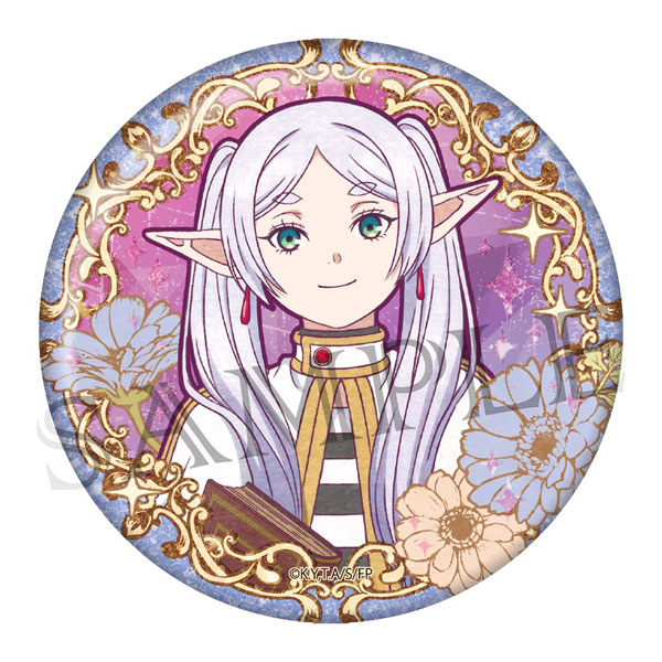ヴィンテージシリーズVol.4 キラキラ缶バッジ フリーレン【再販】 - 公式商品画像 | AniSmile