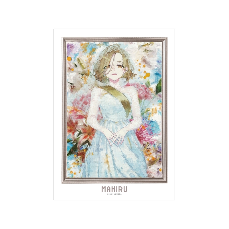 MILGRAM -ミルグラム- マヒル grunge CANVAS A3マット加工ポスター - 公式商品画像 | AniSmile
