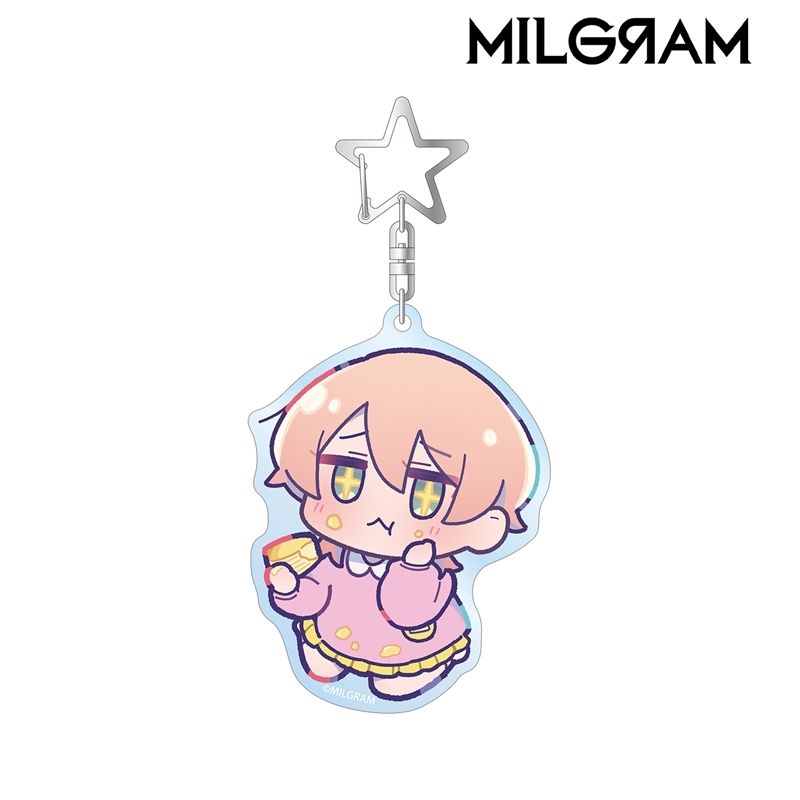 MILGRAM -ミルグラム- 描き下ろし ムウ ミニグラム 幼稚園ver. BIGアクリルキーホルダー 画像 2 | AniSmile
