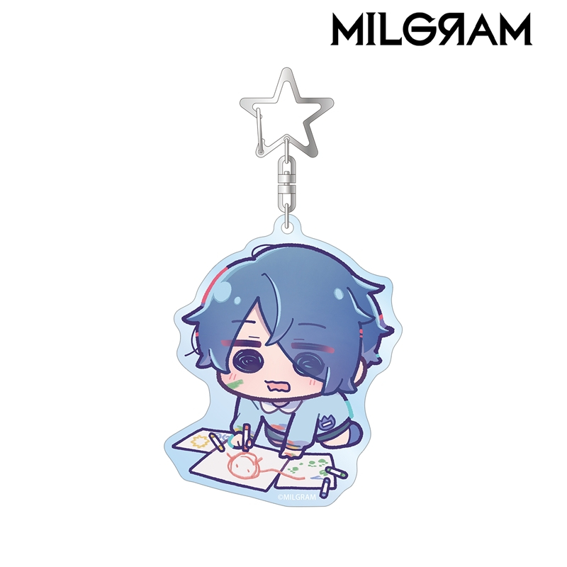 MILGRAM -ミルグラム- 描き下ろし ハルカ ミニグラム 幼稚園ver. BIGアクリルキーホルダー 画像 2 | AniSmile