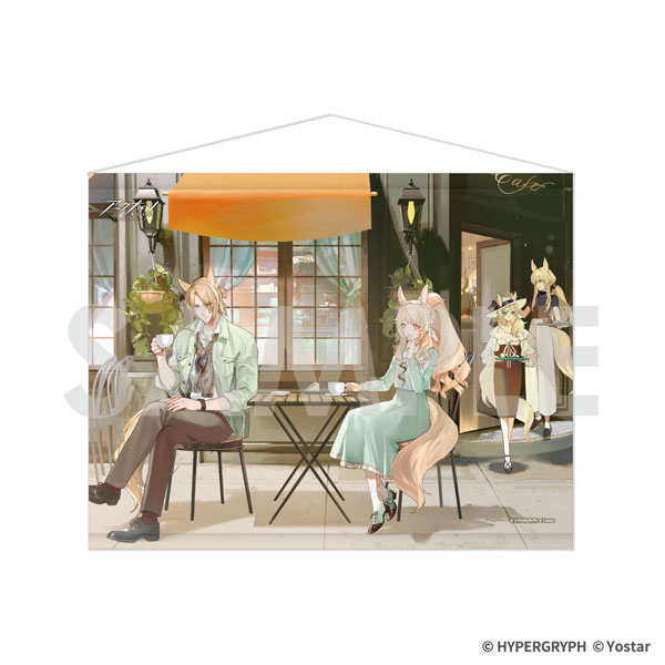 アークナイツ タペストリー~OPERATORS HOLIDAY 2~ ムリナール&ブレミシャイン - 公式商品画像 | AniSmile
