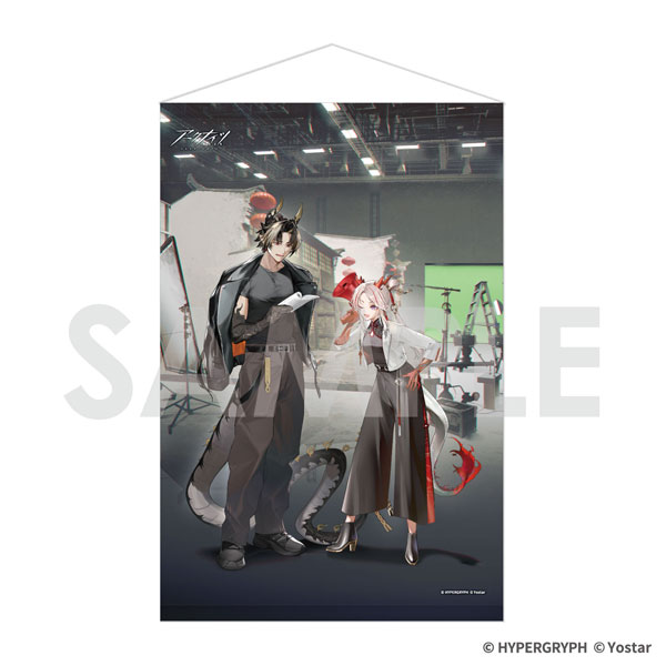 アークナイツ タペストリー~OPERATORS HOLIDAY 2~ チョンユエ&ニェン - 公式商品画像 | AniSmile