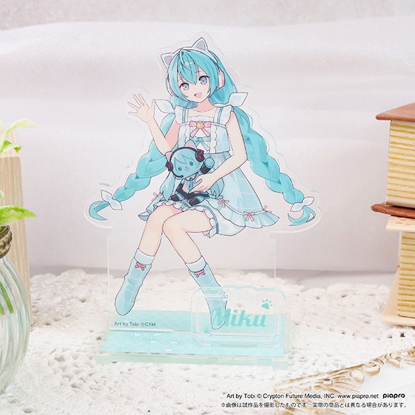 初音ミクシリーズ withCATアクリルスタンド/初音ミク - 公式商品画像 | AniSmile
