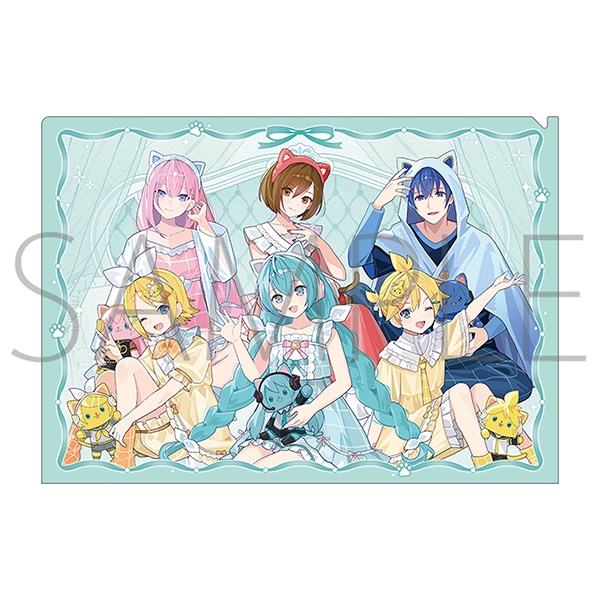 初音ミクシリーズ withCATクリアファイル - 公式商品画像 | AniSmile
