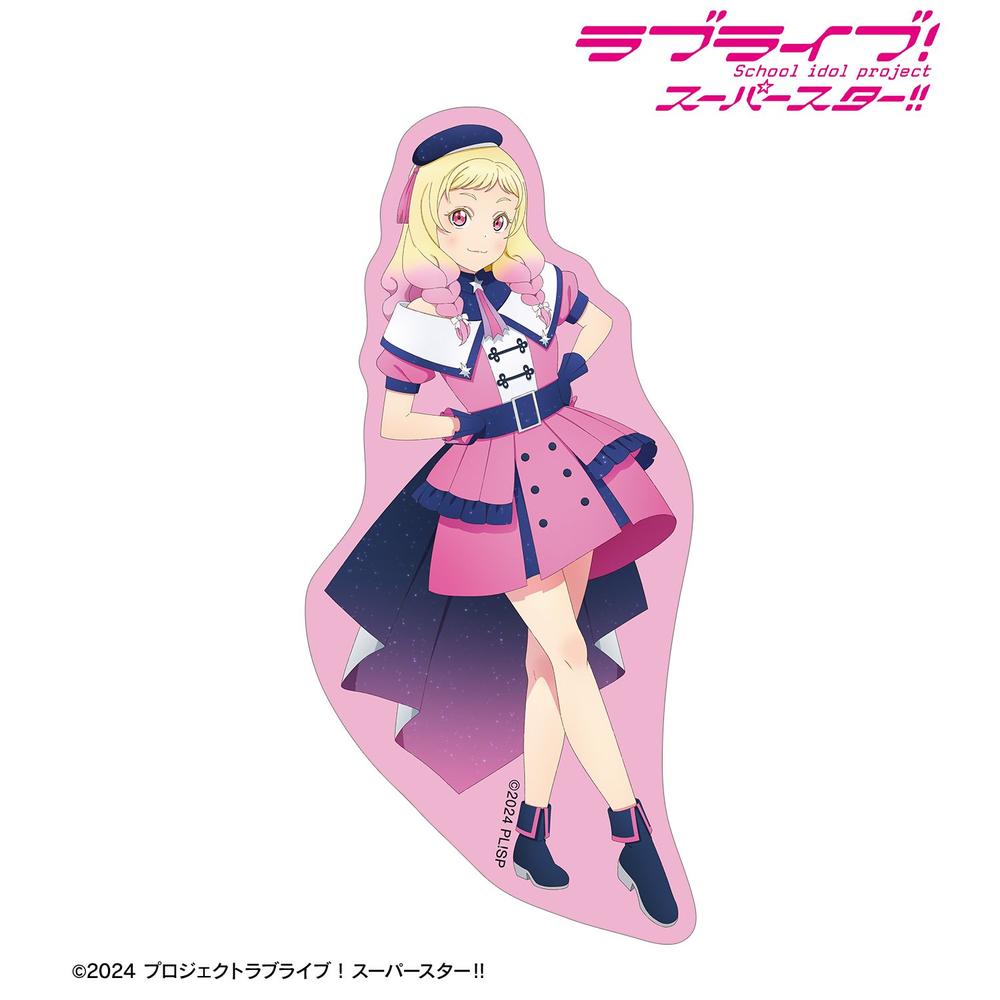 描き下ろし 鬼塚夏美 スーパースター!!ver. ダイカットステッカー 画像 2 | AniSmile