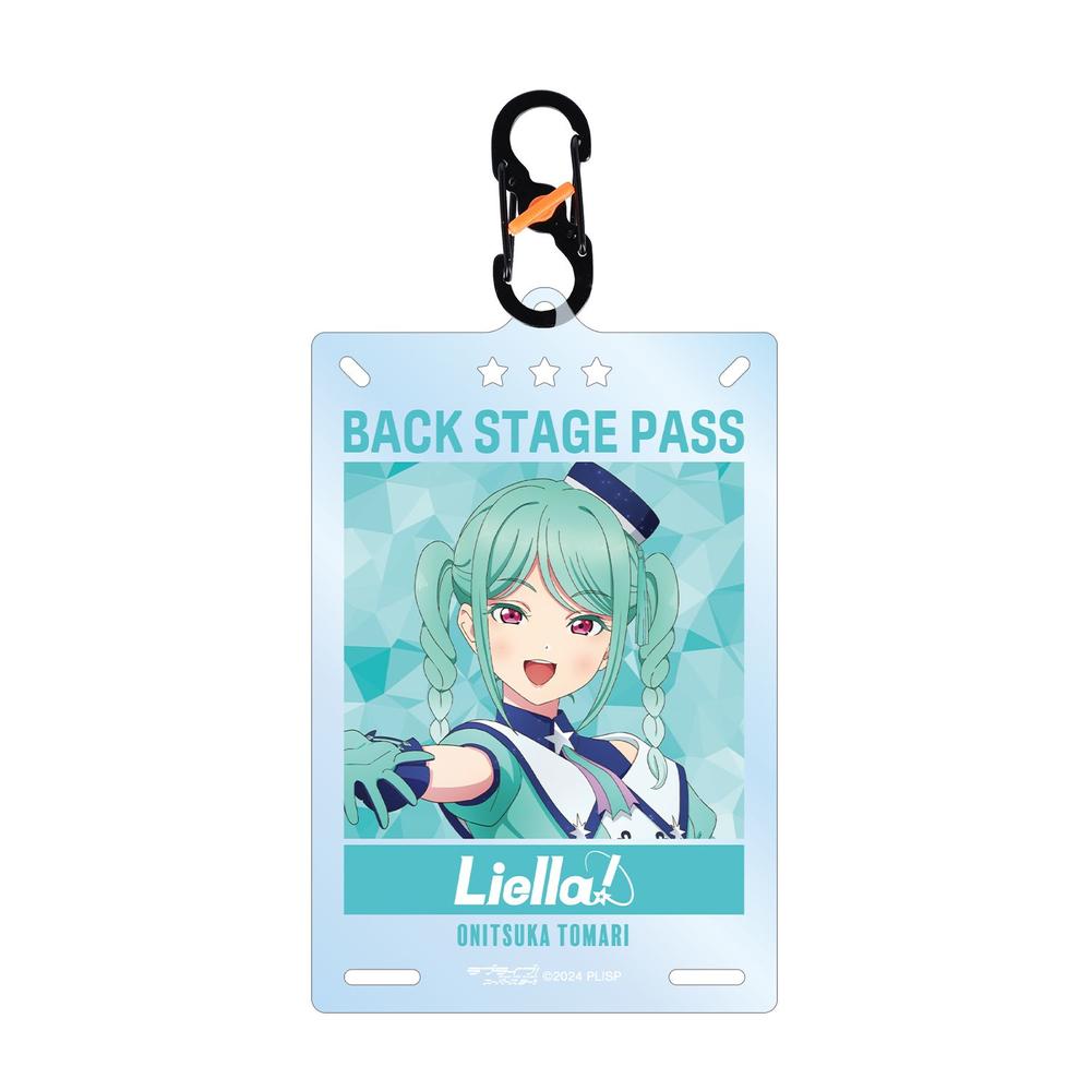 描き下ろし 鬼塚冬毬 スーパースター!!ver. カラビナ付きカード型アクリルキーホルダー - 公式商品画像 | AniSmile