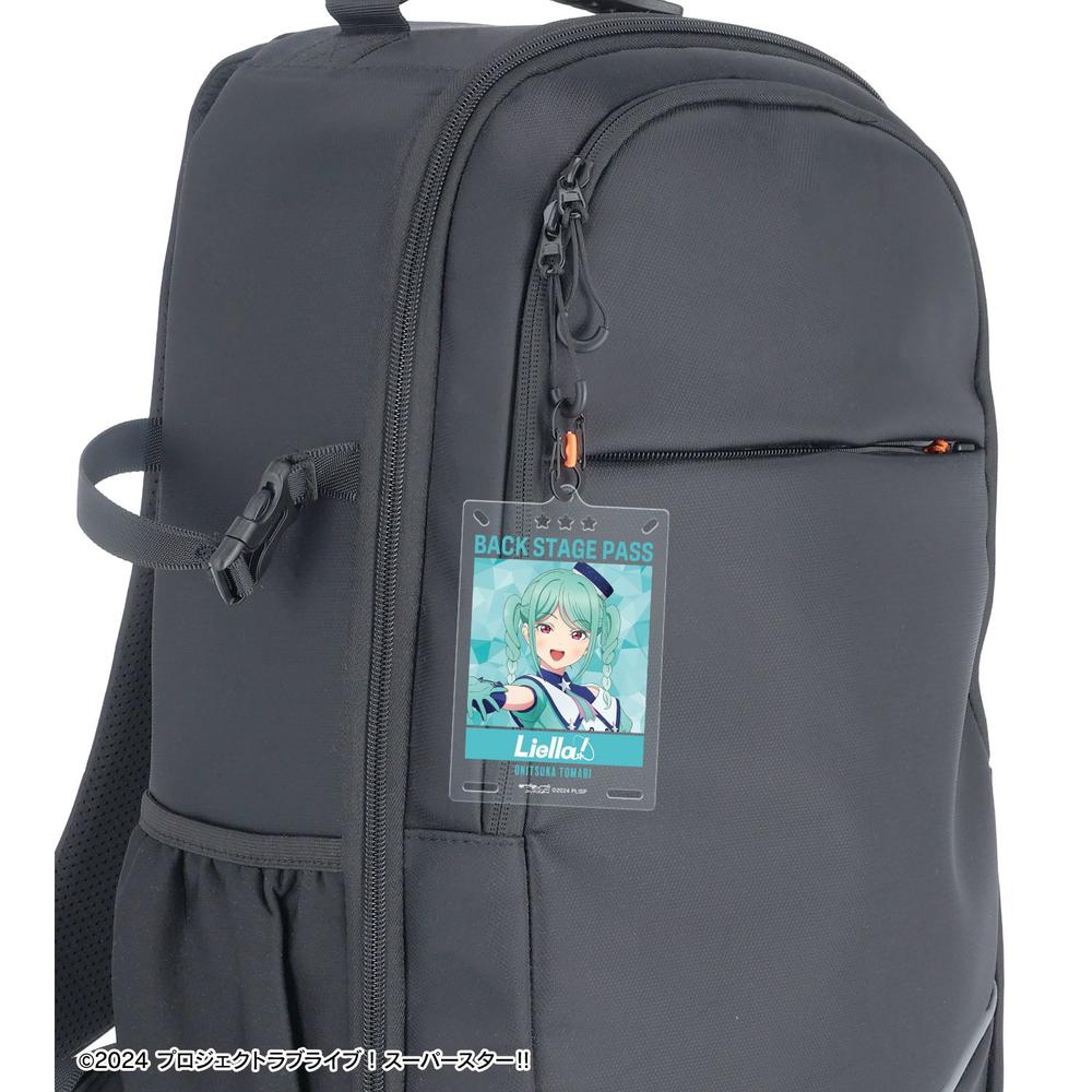 描き下ろし 鬼塚冬毬 スーパースター!!ver. カラビナ付きカード型アクリルキーホルダー 画像 3 | AniSmile