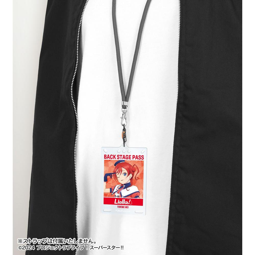 描き下ろし 米女メイ スーパースター!!ver. カラビナ付きカード型アクリルキーホルダー 画像 4 | AniSmile