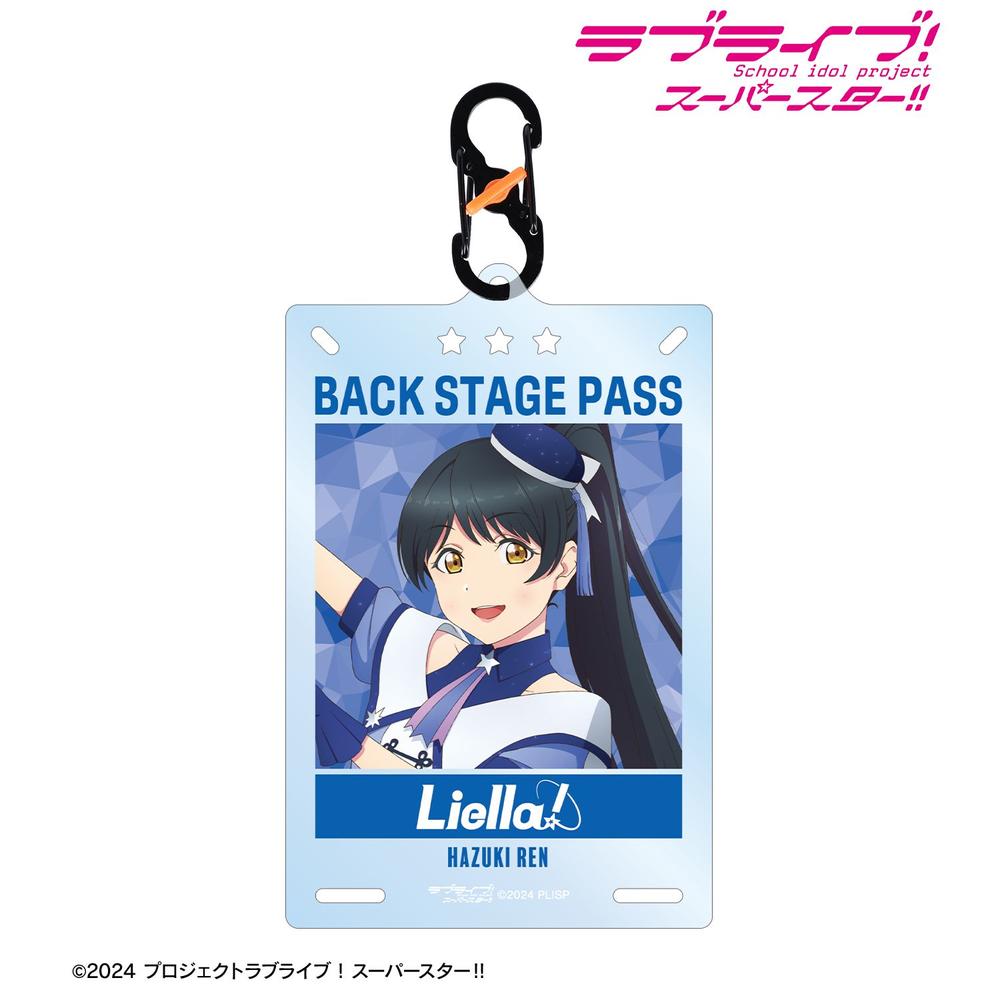 描き下ろし 葉月 恋 スーパースター!!ver. カラビナ付きカード型アクリルキーホルダー 画像 2 | AniSmile