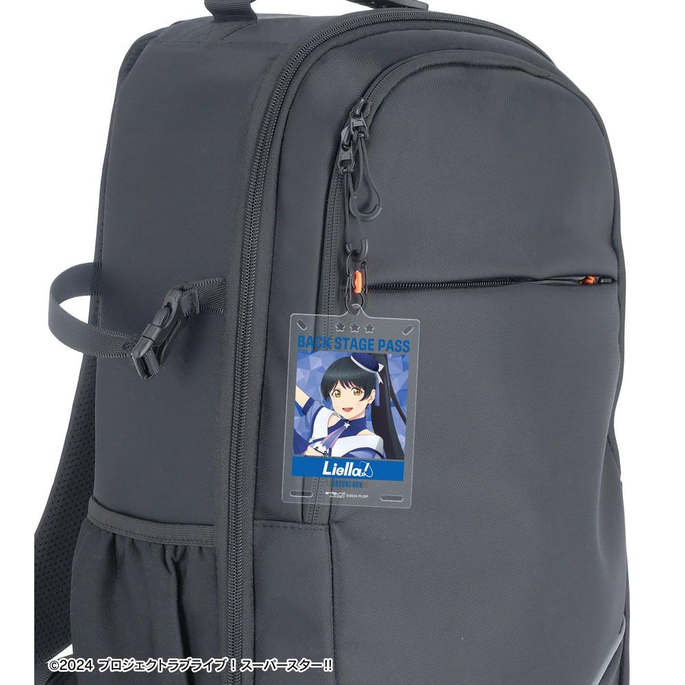 描き下ろし 葉月 恋 スーパースター!!ver. カラビナ付きカード型アクリルキーホルダー 画像 3 | AniSmile