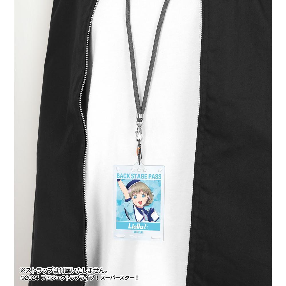 描き下ろし 唐 可可 スーパースター!!ver. カラビナ付きカード型アクリルキーホルダー 画像 4 | AniSmile