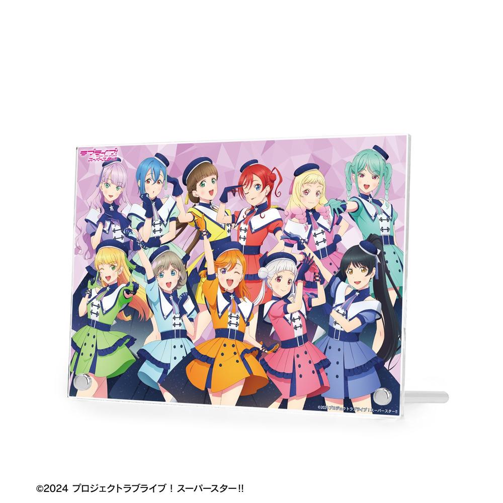 描き下ろし 集合 スーパースター!!ver. A5アクリルパネル 画像 3 | AniSmile