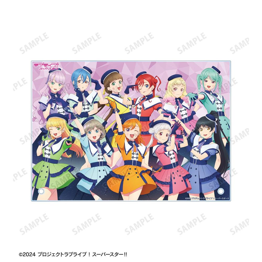 描き下ろし 集合 スーパースター!!ver. A5アクリルパネル 画像 5 | AniSmile