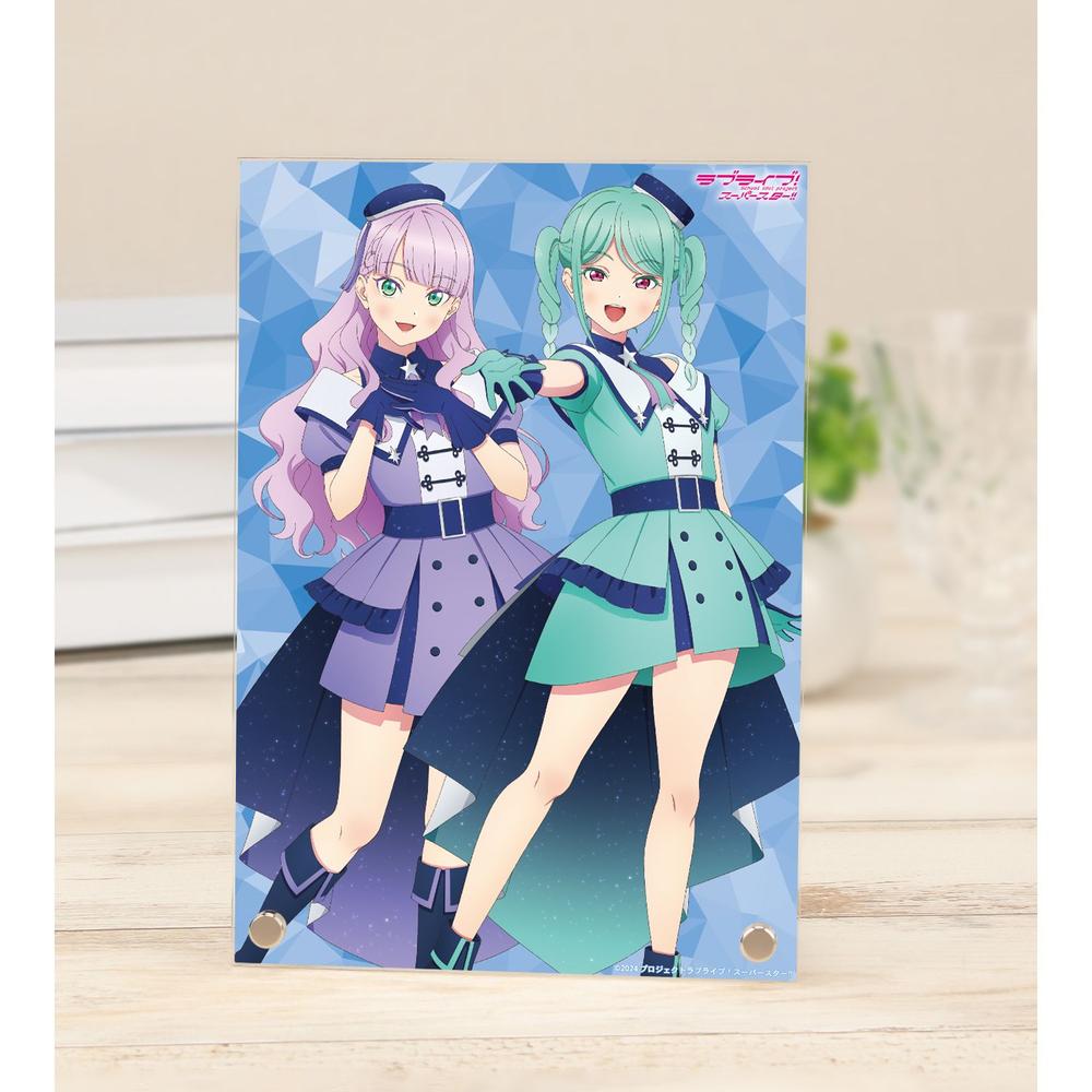 描き下ろし 3期生 スーパースター!!ver. A5アクリルパネル - 公式商品画像 | AniSmile