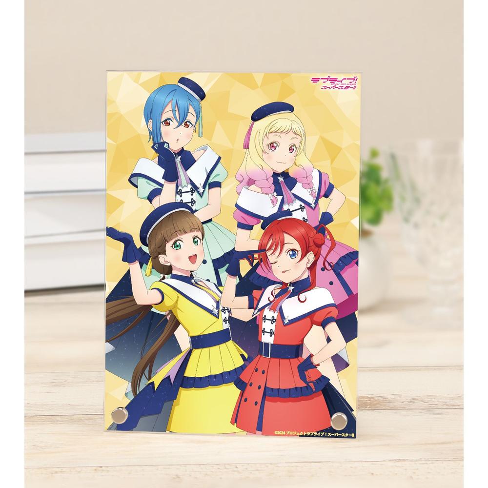 描き下ろし 2期生 スーパースター!!ver. A5アクリルパネル - 公式商品画像 | AniSmile