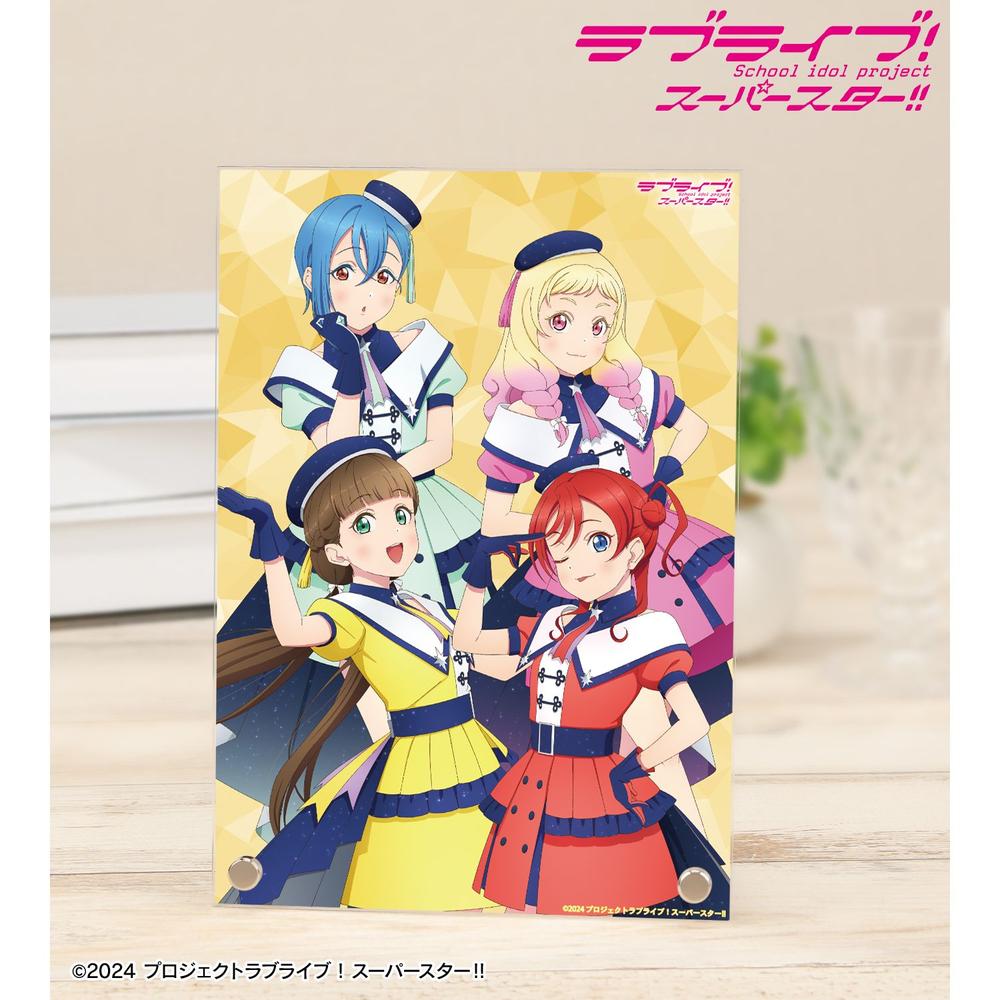 描き下ろし 2期生 スーパースター!!ver. A5アクリルパネル 画像 2 | AniSmile