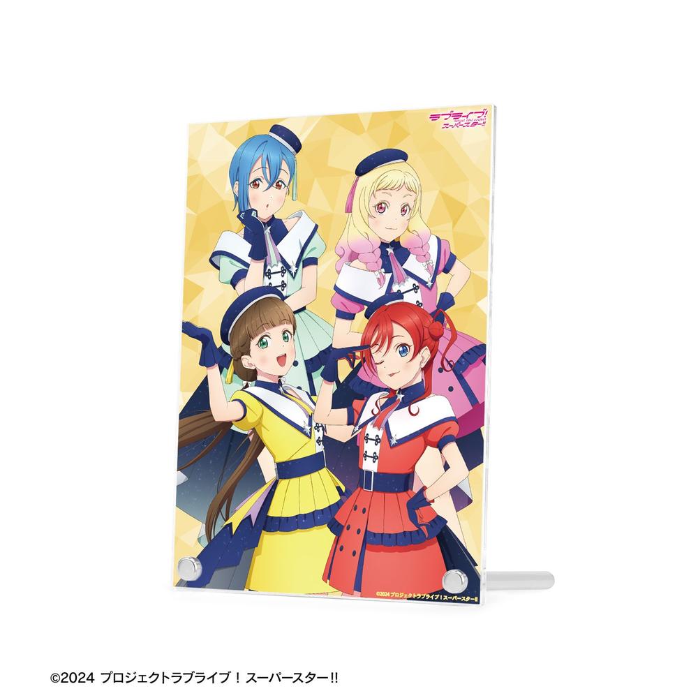 描き下ろし 2期生 スーパースター!!ver. A5アクリルパネル 画像 3 | AniSmile