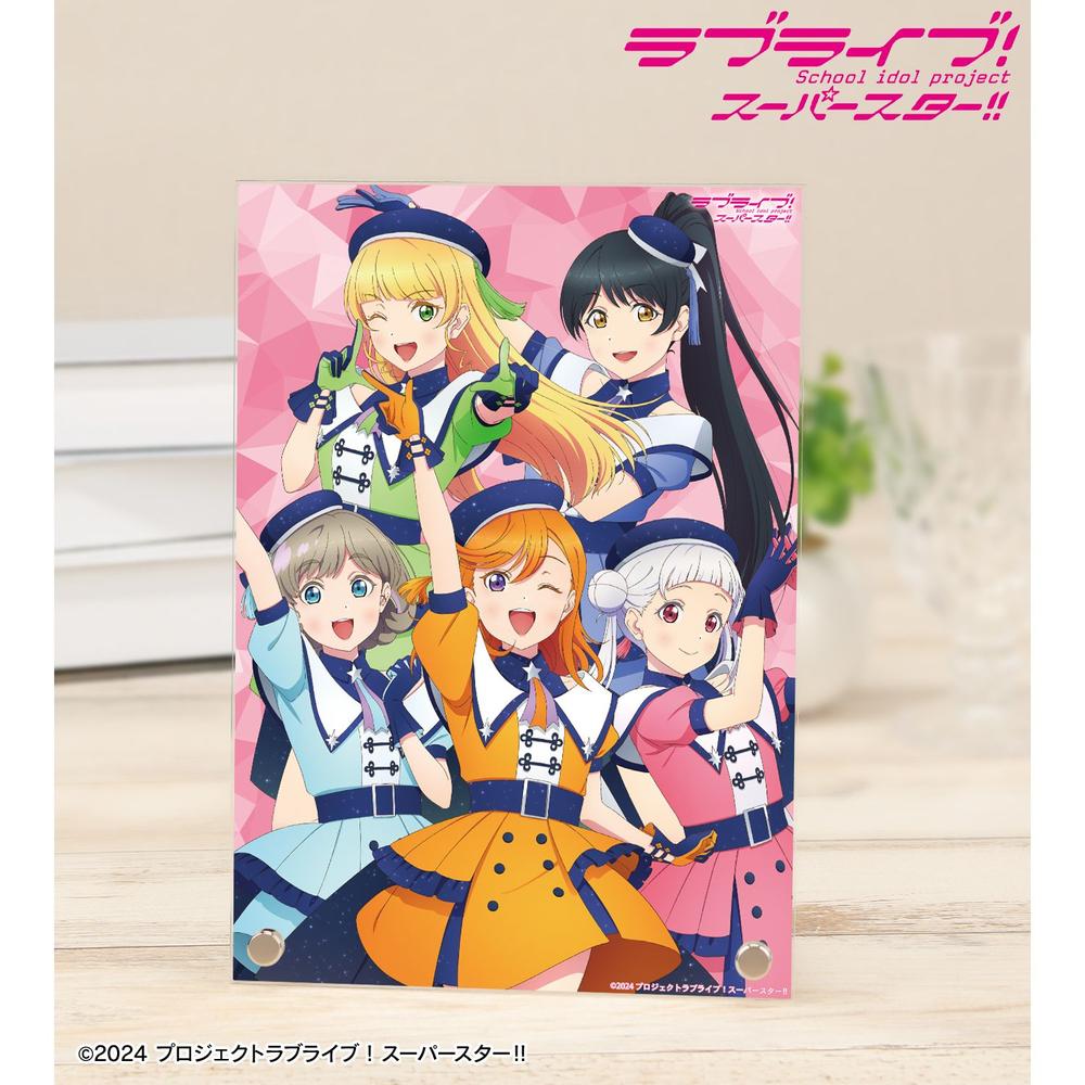 描き下ろし 1期生 スーパースター!!ver. A5アクリルパネル 画像 2 | AniSmile