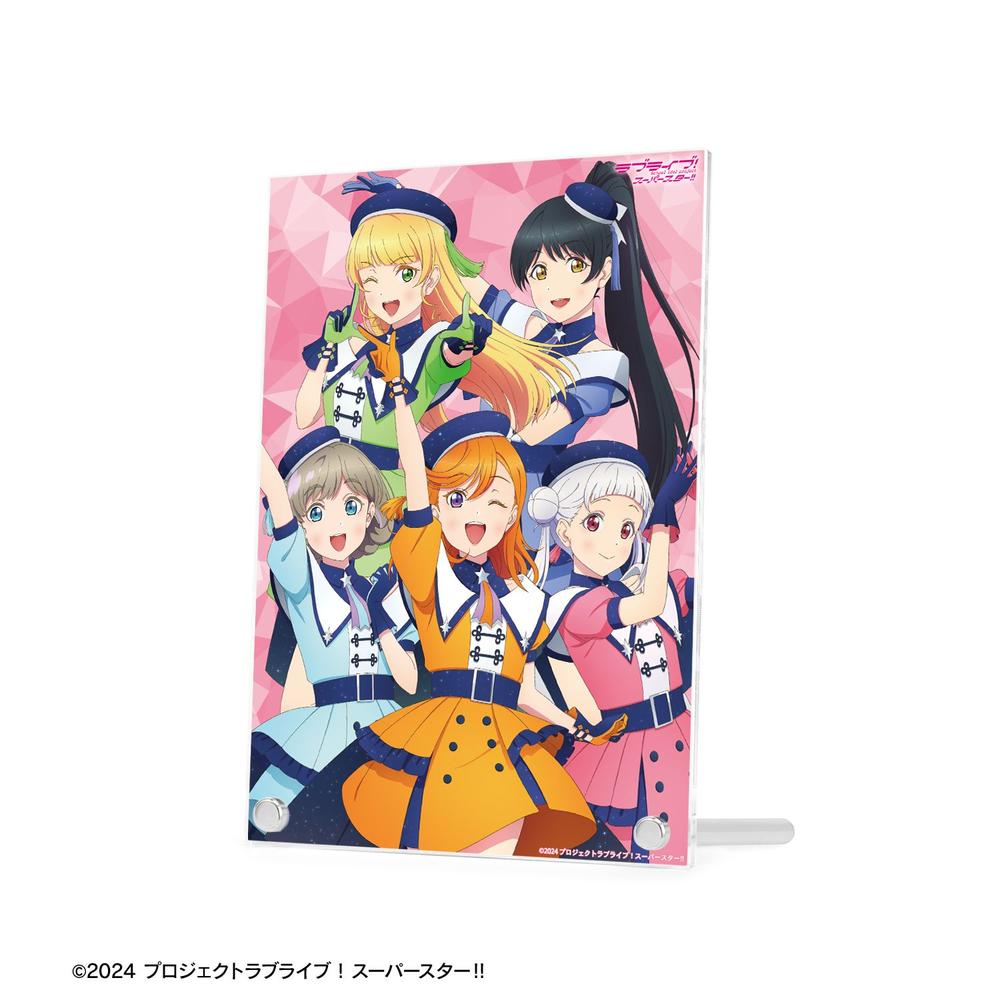 描き下ろし 1期生 スーパースター!!ver. A5アクリルパネル 画像 3 | AniSmile