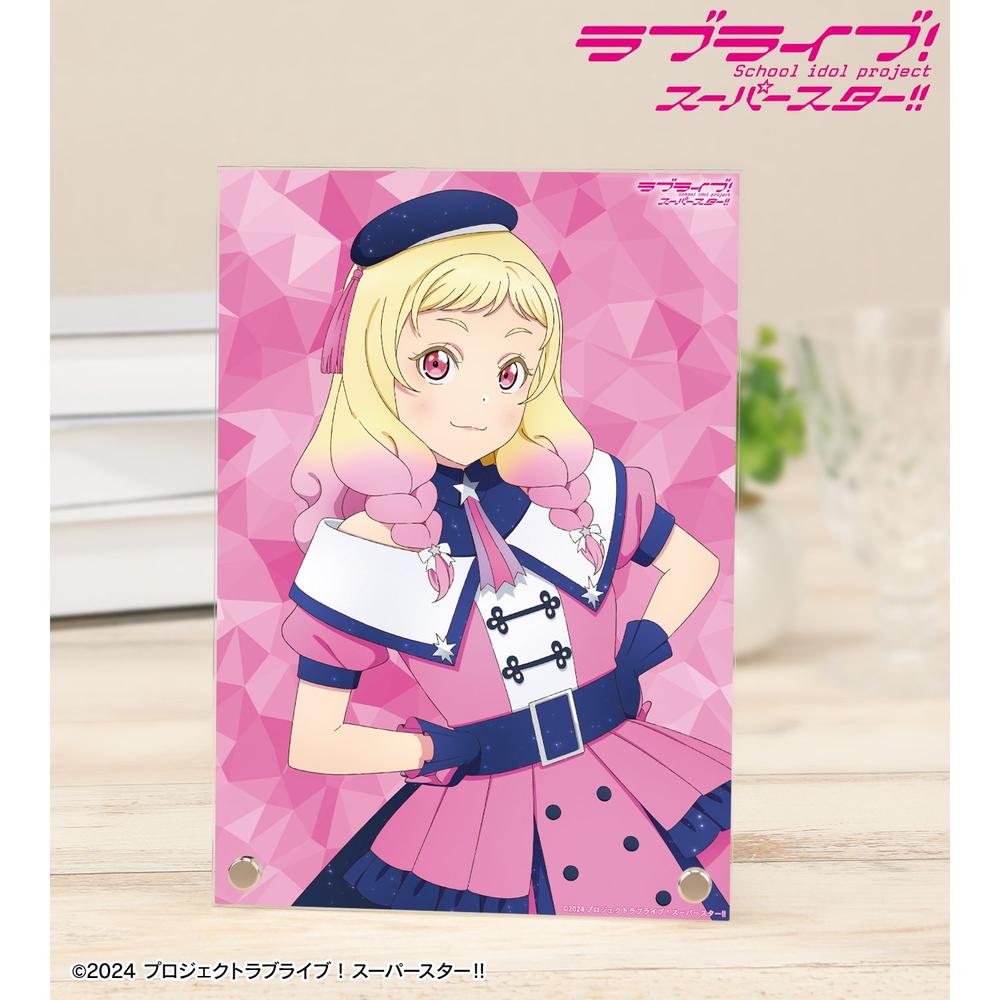描き下ろし 鬼塚夏美 スーパースター!!ver. A5アクリルパネル 画像 2 | AniSmile