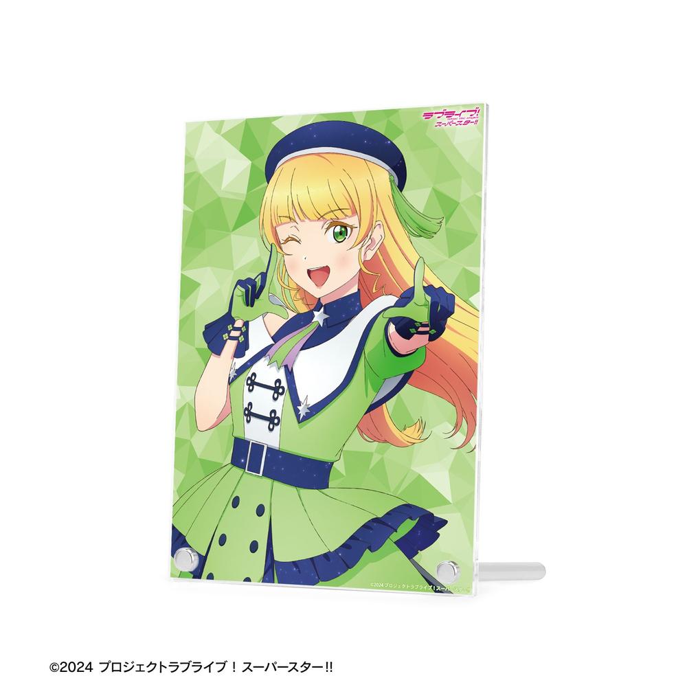 描き下ろし 平安名すみれ スーパースター!!ver. A5アクリルパネル 画像 3 | AniSmile