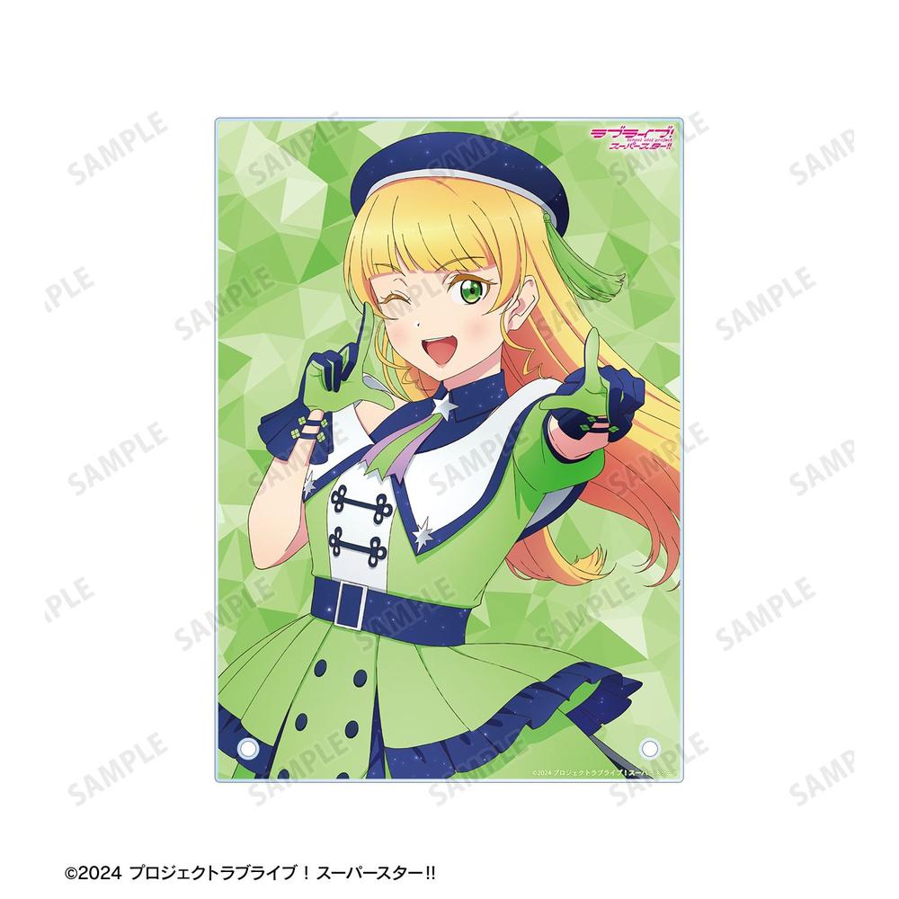 描き下ろし 平安名すみれ スーパースター!!ver. A5アクリルパネル 画像 5 | AniSmile
